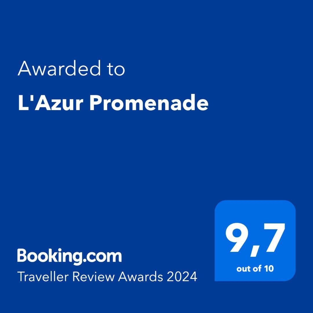 L'Azur Promenade Leilighet Nice Eksteriør bilde